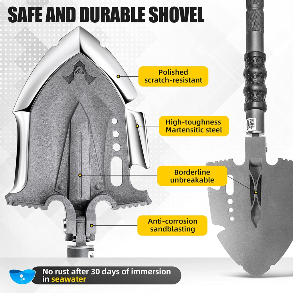 Survival Shovel: Durability 