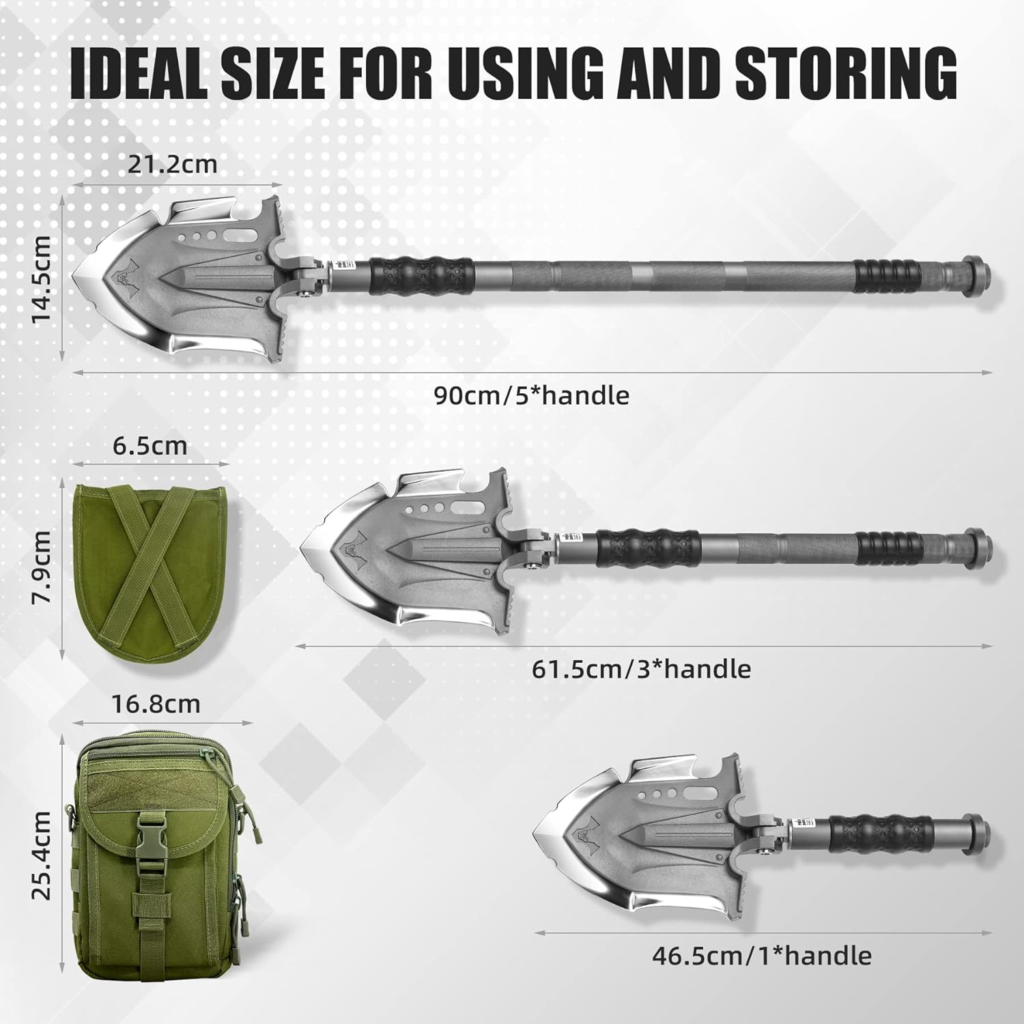 Survival Shovel: Ideal Storing