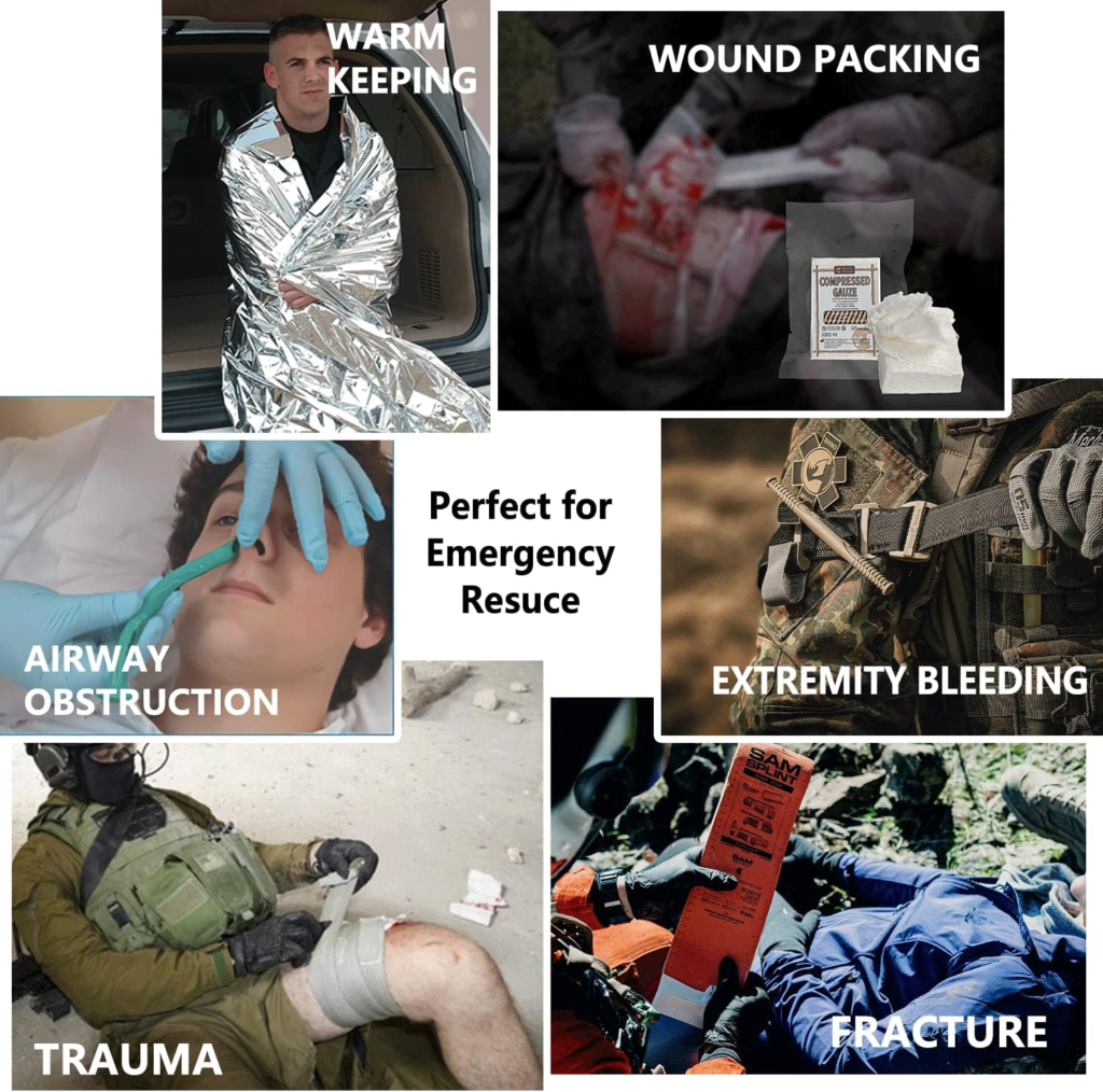 Trauma First Aid Kit: Scenarios