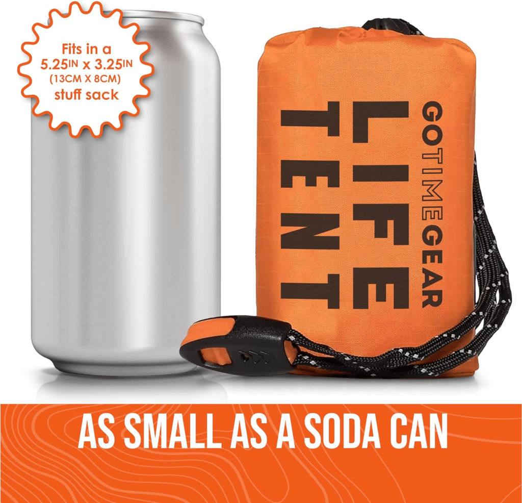 Survival Tent: Next to Can